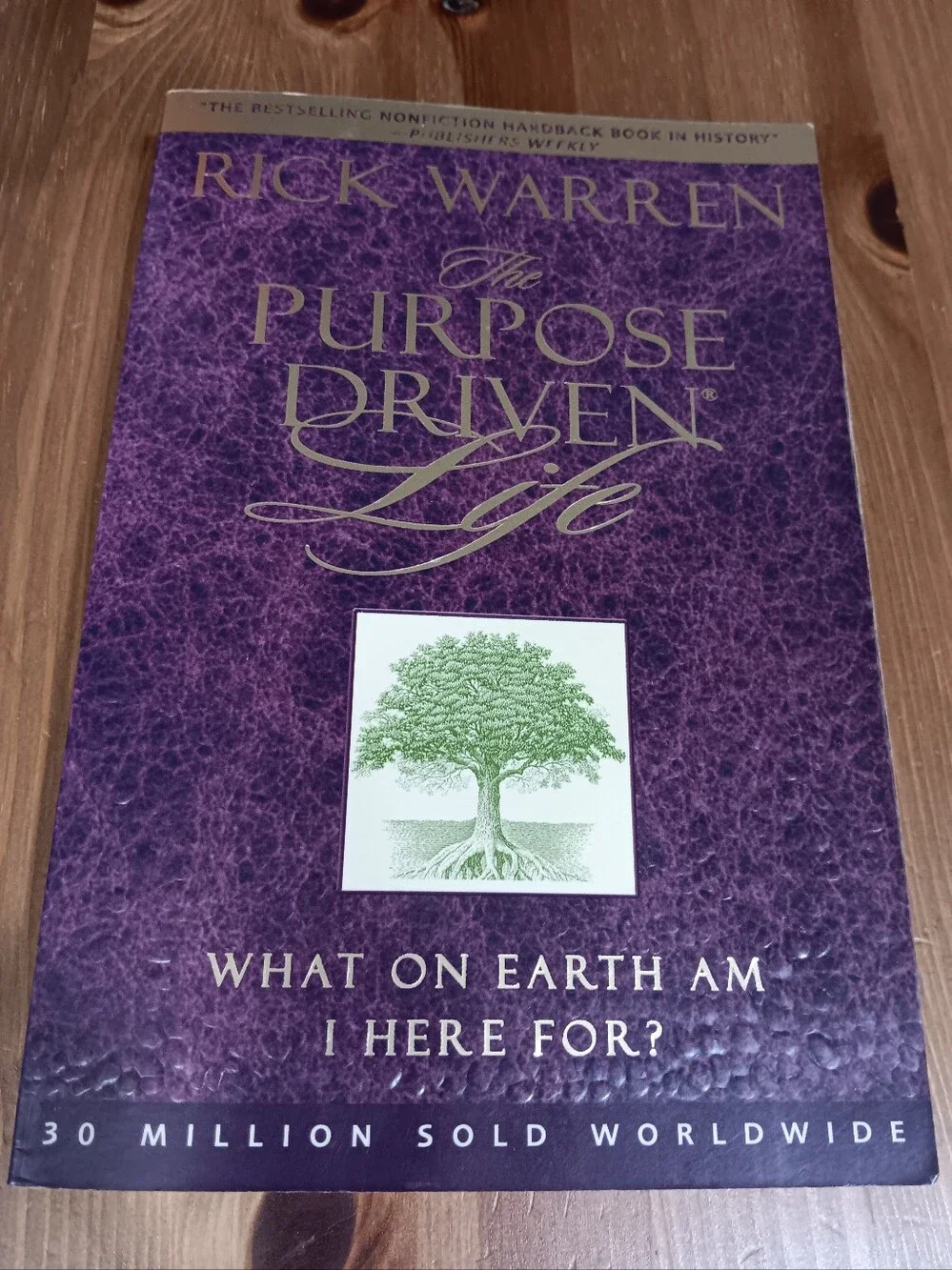 Rick Warren The Purpose Driven Life Book